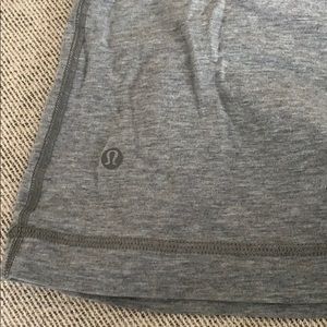 Lululemon size medium gray simple crew t shirt